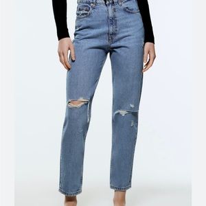 NWT Zara 90s mom fit jean